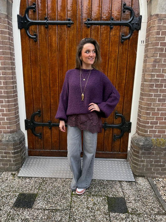 Nova knit purple - Project 35