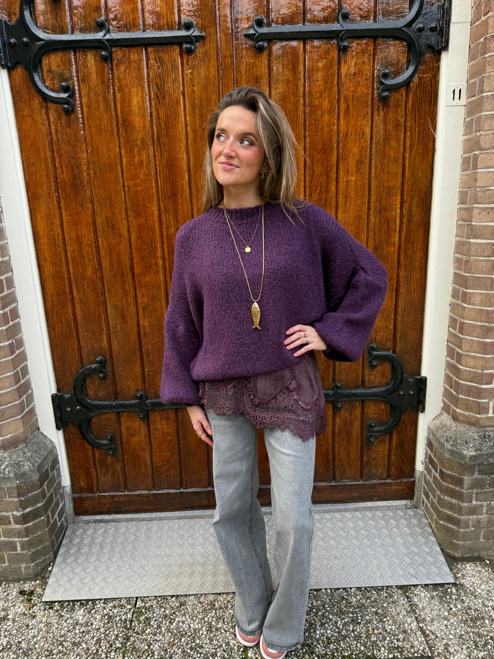 Nova knit purple - Project 35