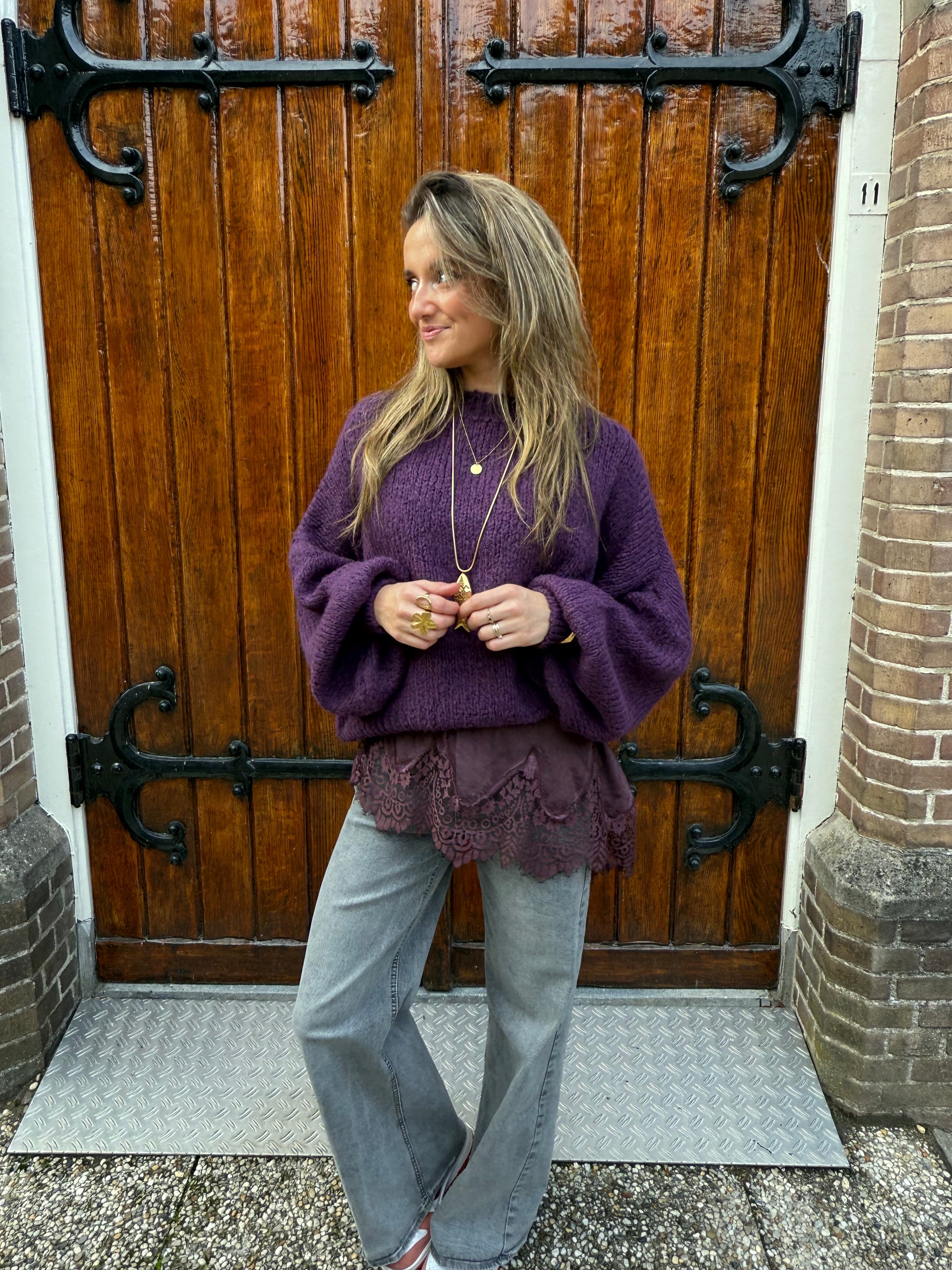 Nova knit purple - Project 35