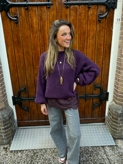 Nova knit purple - Project 35