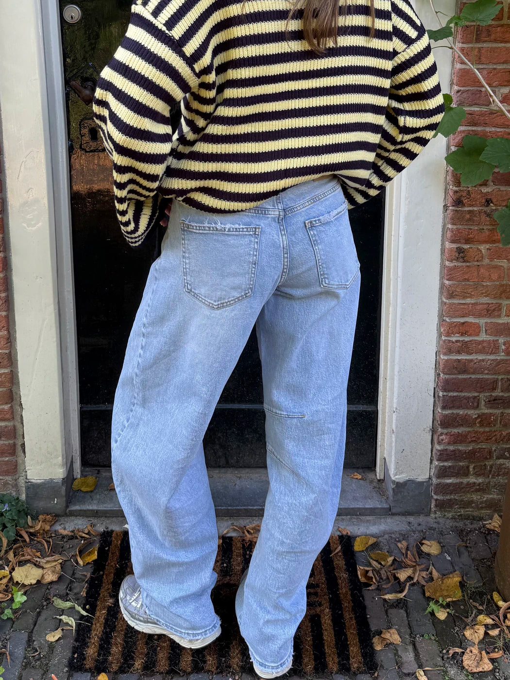 Vik barrel jeans lichtblauw