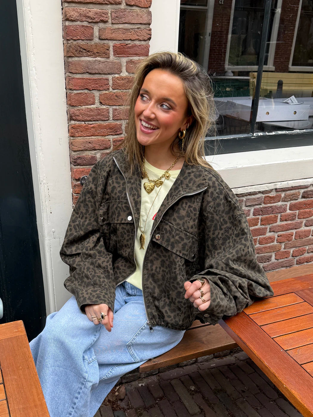 Fie leopard jacket