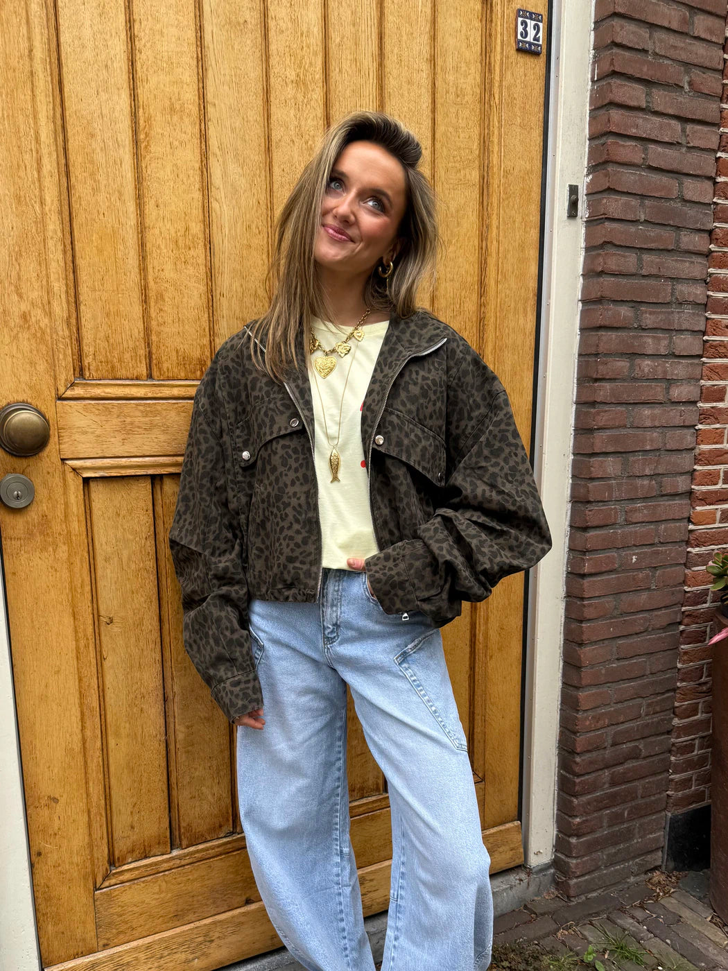 Fie leopard jacket