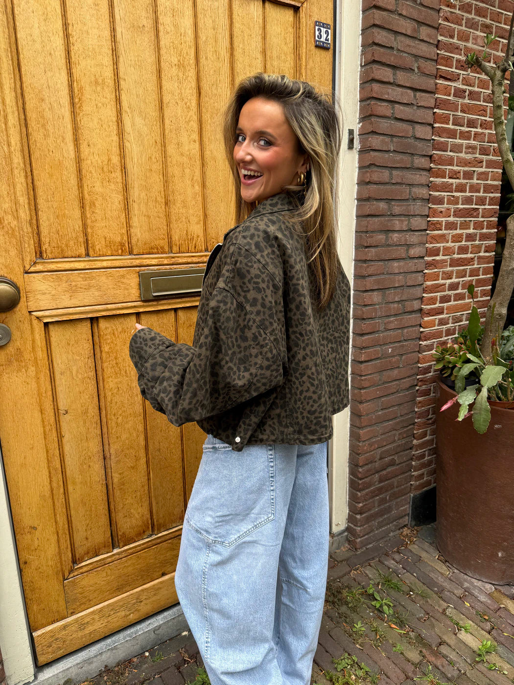 Fie leopard jacket