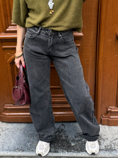 Alix barrel balloon jeans vintage black