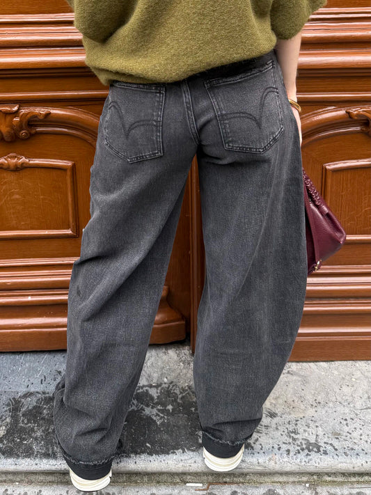 Alix barrel balloon jeans vintage black