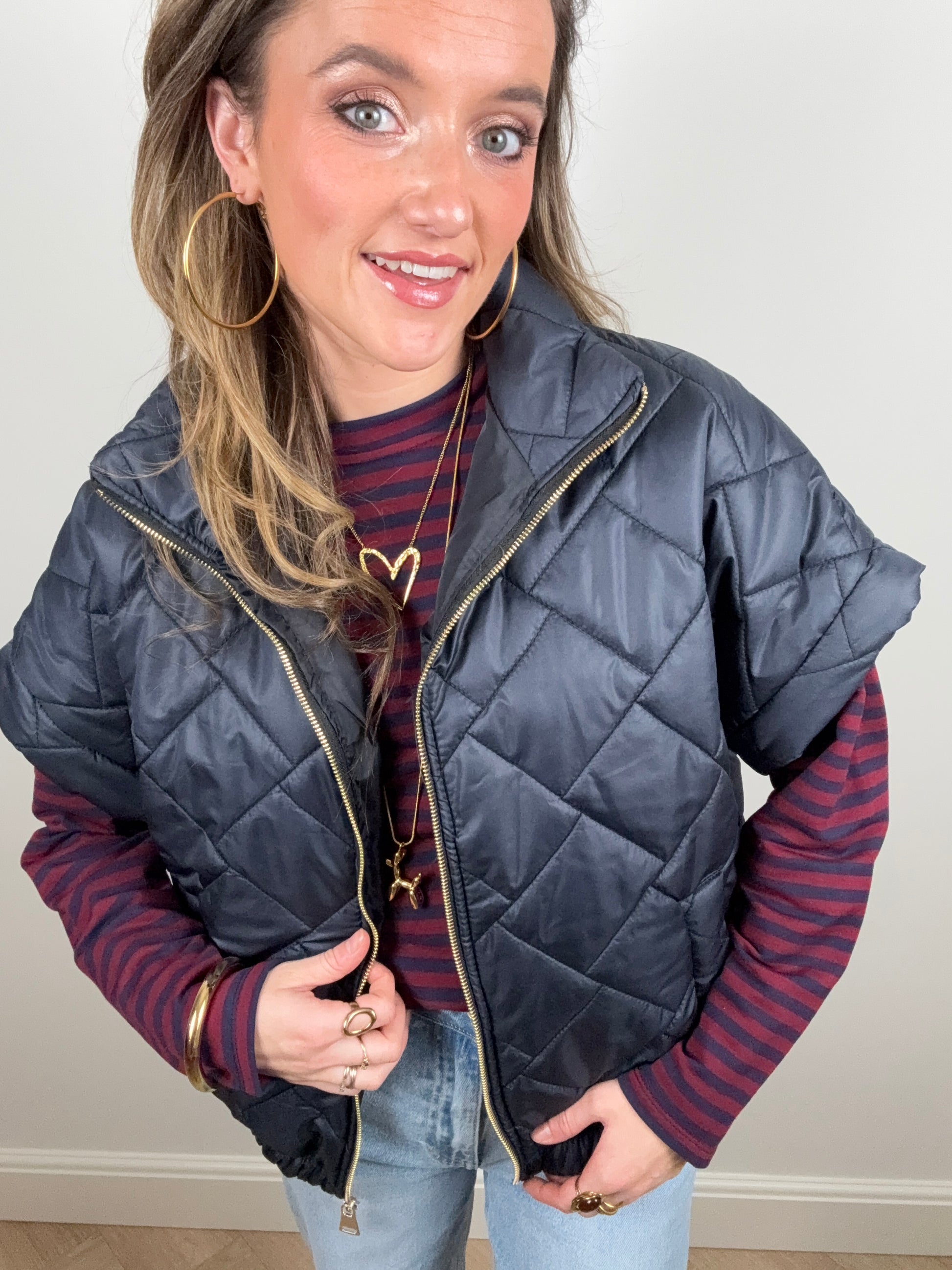 Coco bodywarmer navy - Project 35