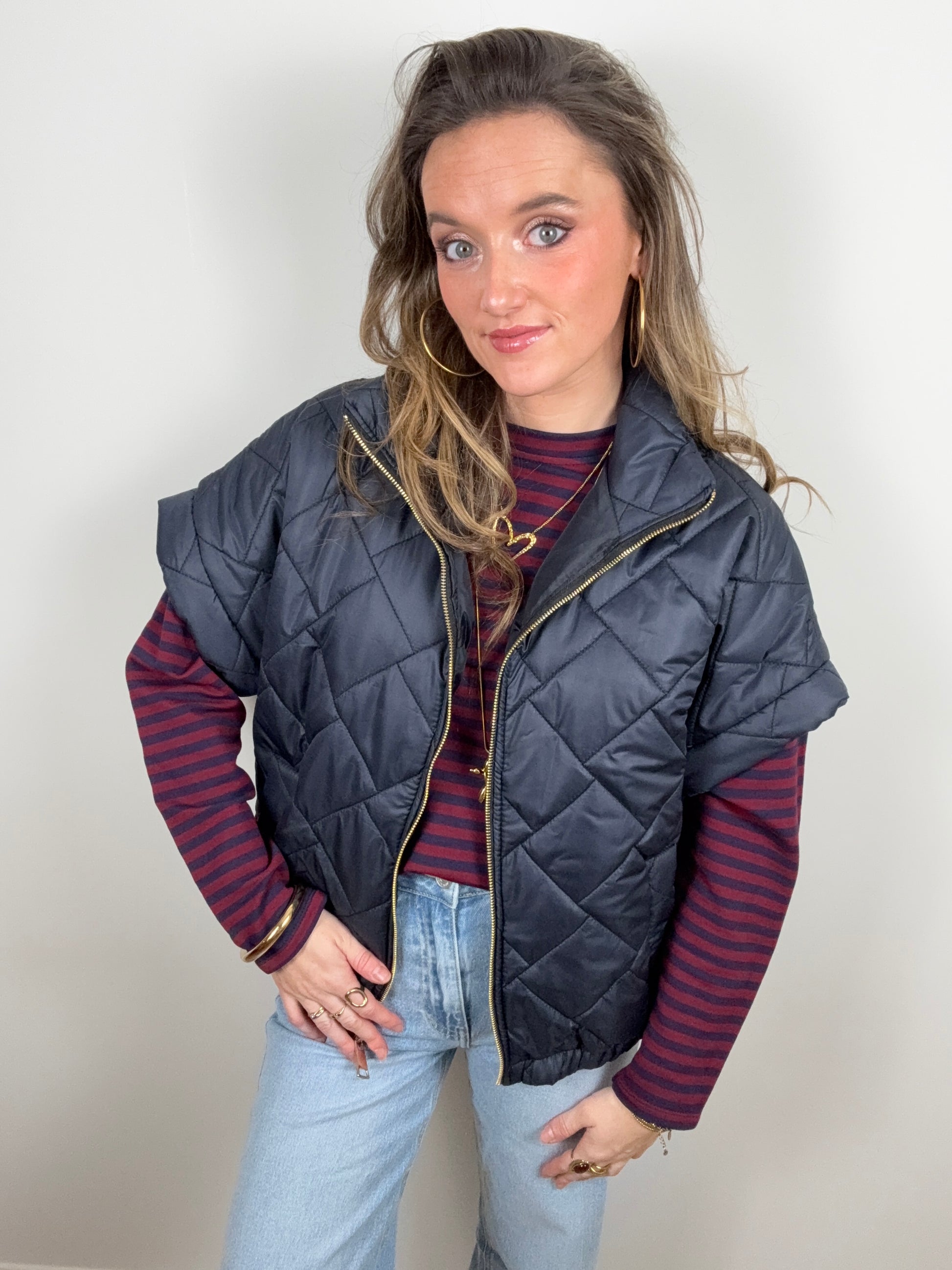 Coco bodywarmer navy - Project 35