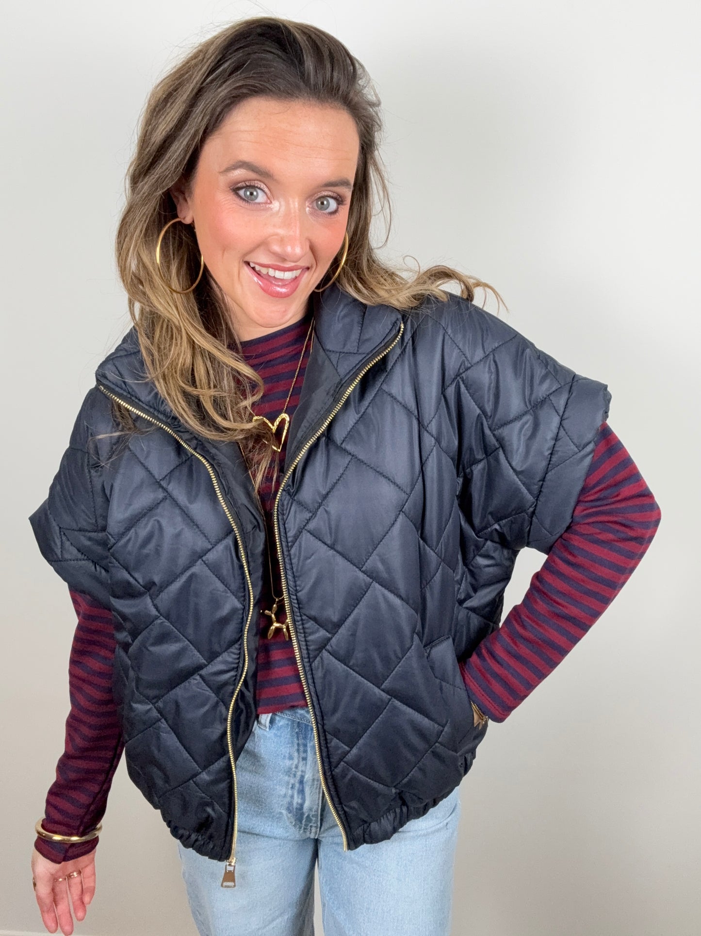 Coco bodywarmer navy - Project 35