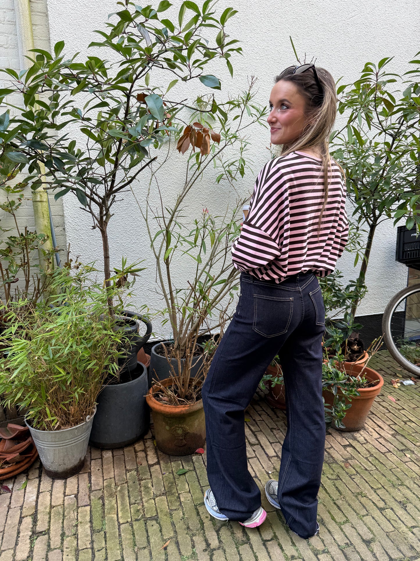 Eva tall jeans unwashed denim