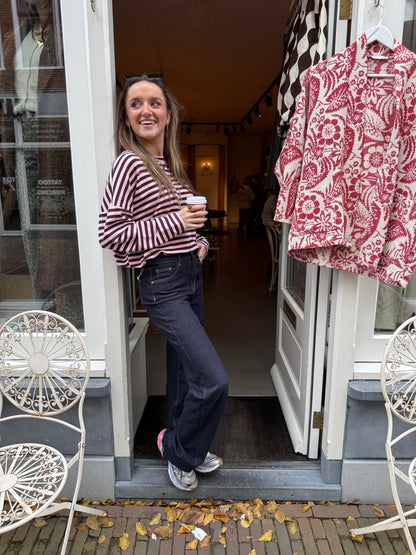 Eva tall jeans unwashed denim