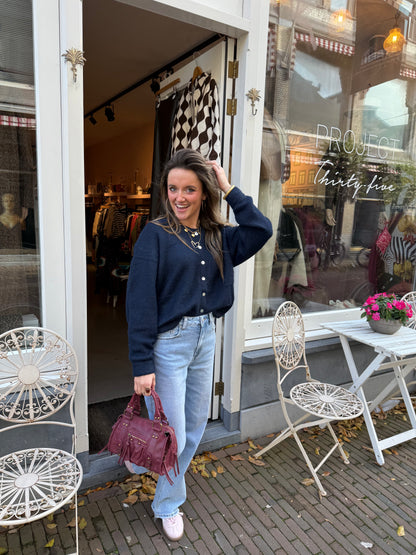 Gigi cardigan navy