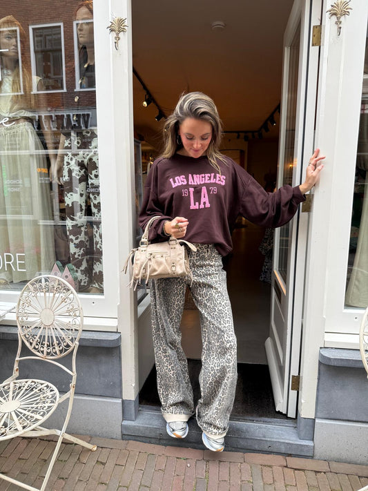 Lilly panter wide leg jeans
