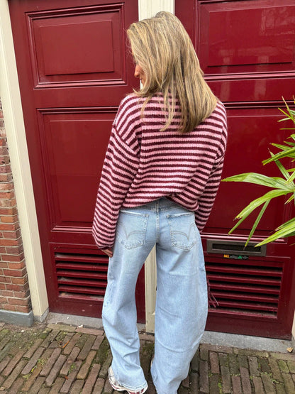 Alix ballon jeans baggy blauw - Project 35