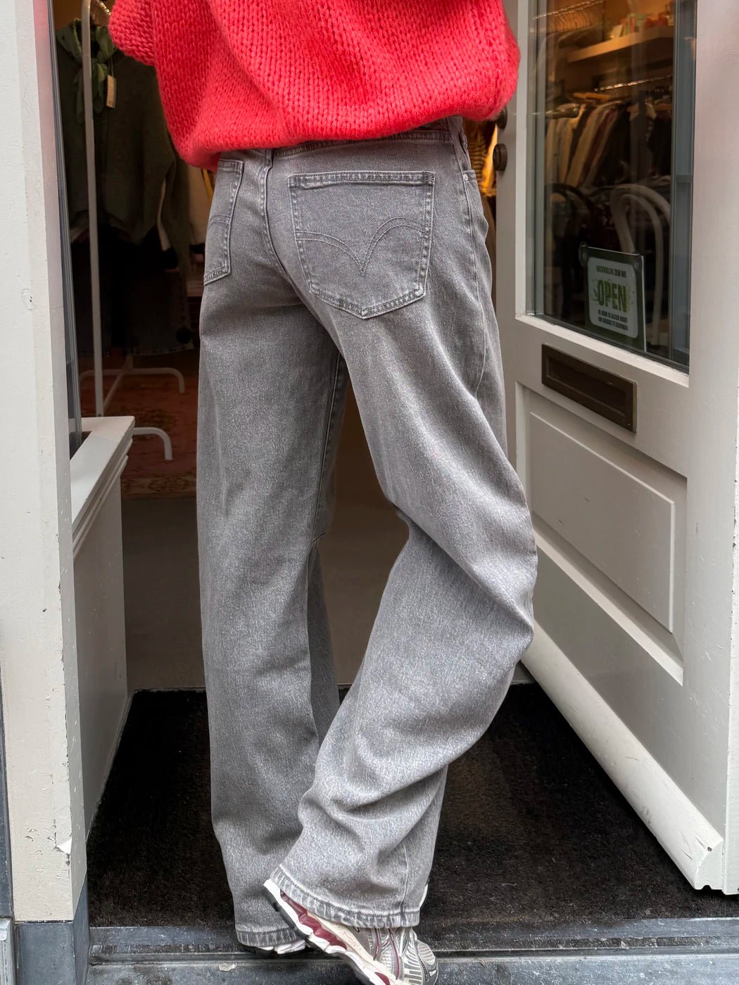 Alix ballon jeans baggy grijs - Project 35