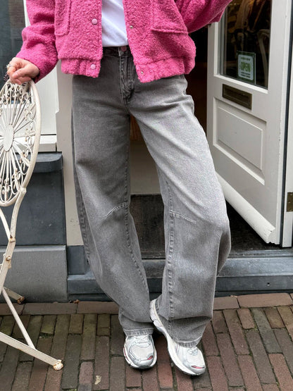 Alix ballon jeans baggy grijs - Project 35