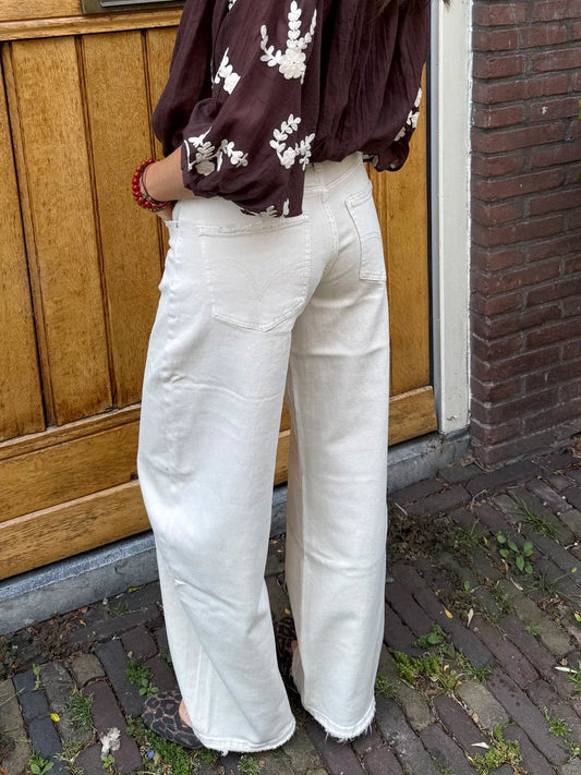 Alix ballon jeans beige - Project 35