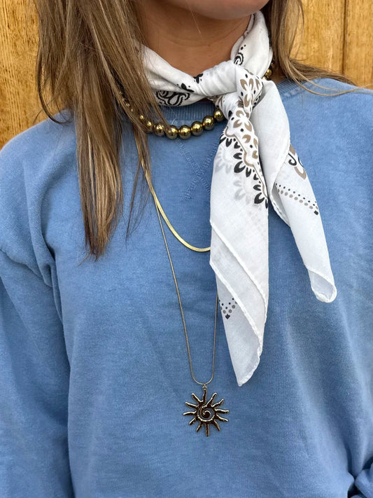 Bandana ecru print - Project 35