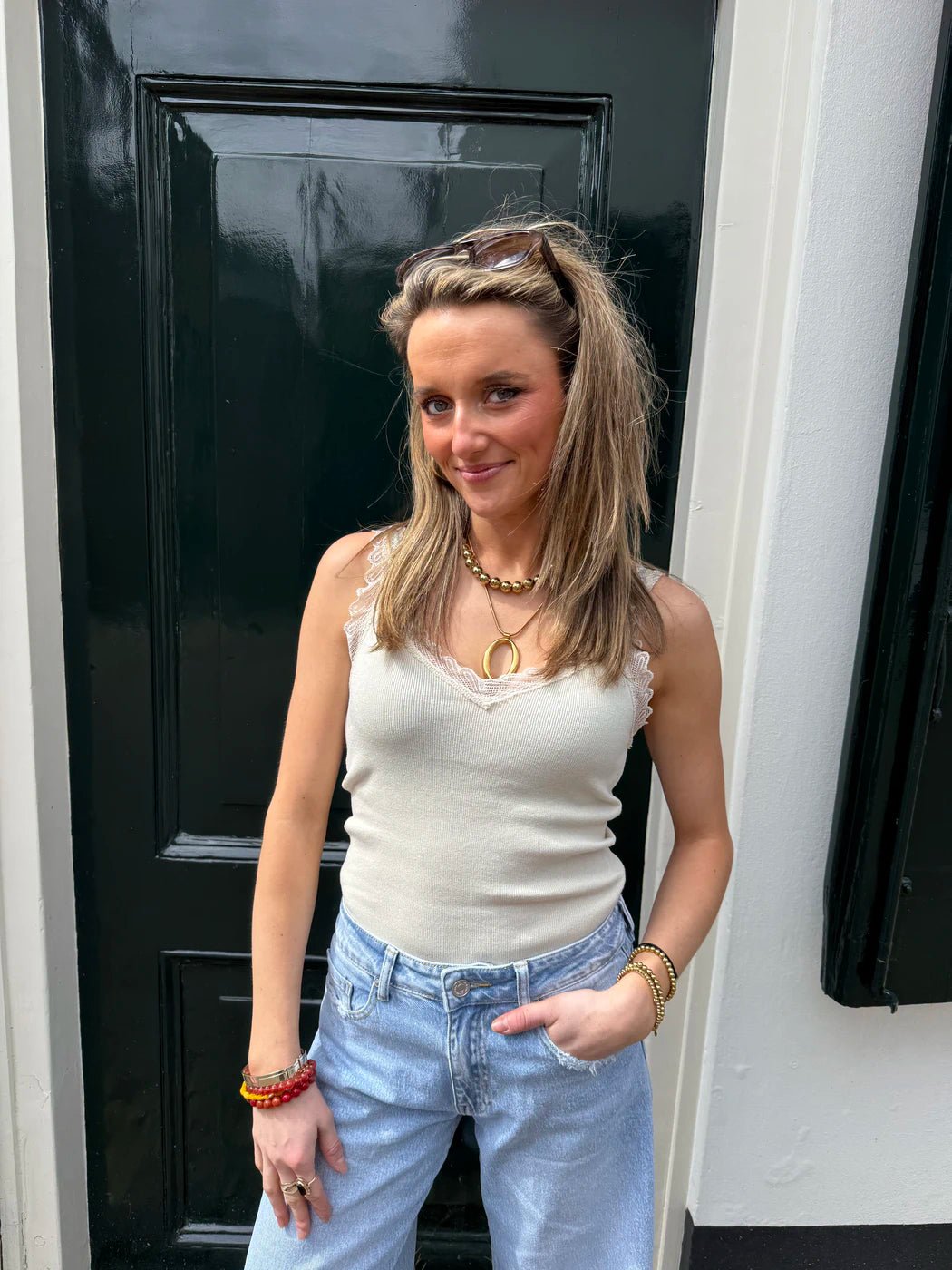 Basic tank top beige - Project 35