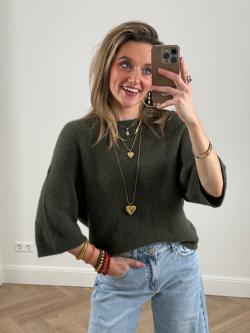 Bella knit green - Project 35