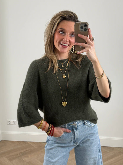 Bella knit green - Project 35