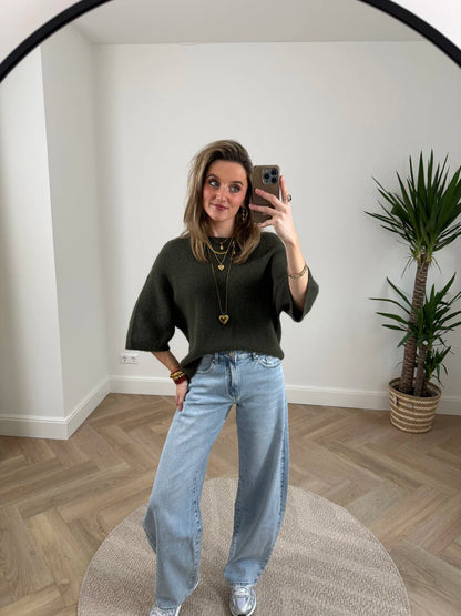 Bella knit green - Project 35