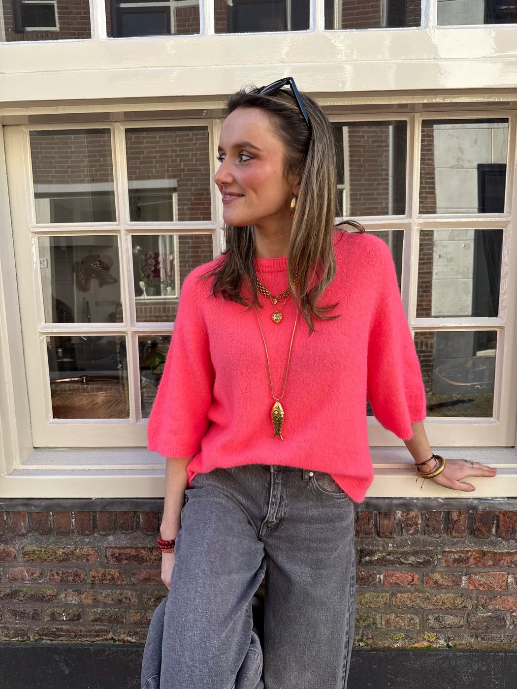 Bella knit hot pink - Project 35