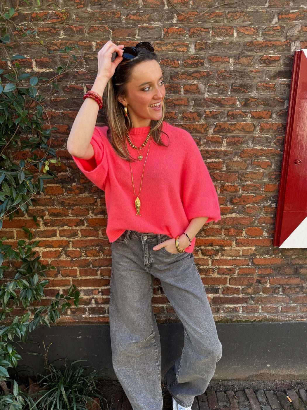 Bella knit hot pink - Project 35