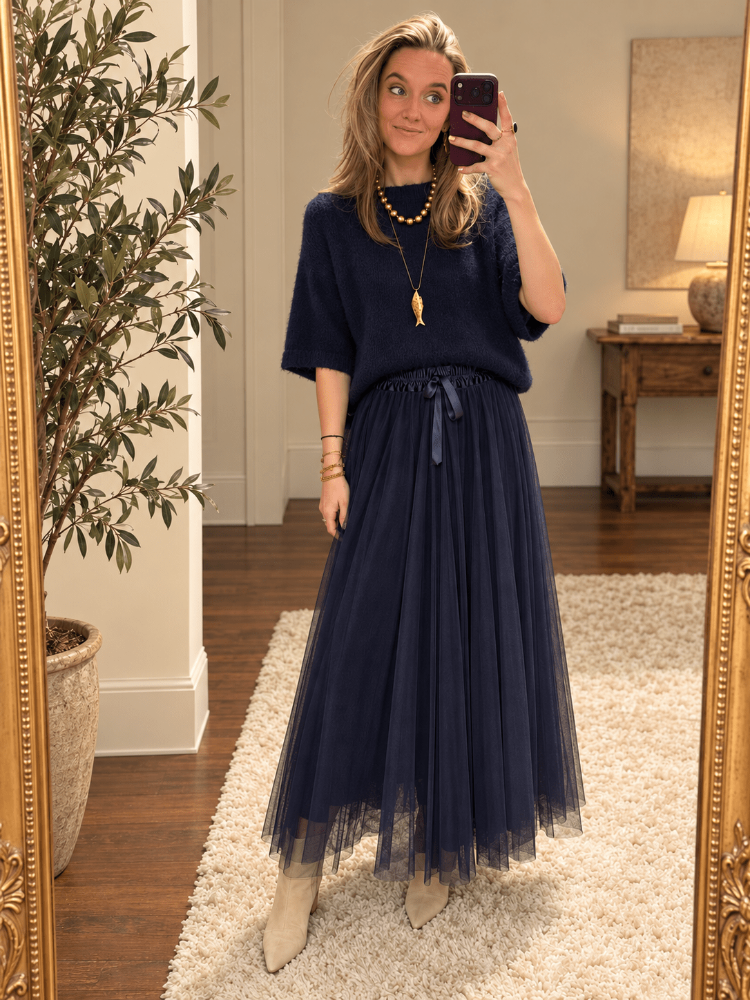 Bella knit navy - Project 35
