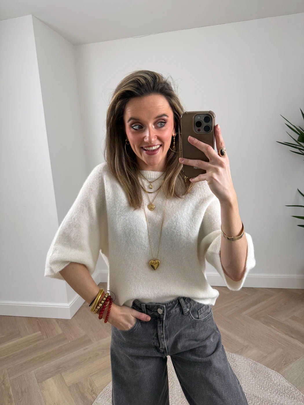 Bella knit white - Project 35