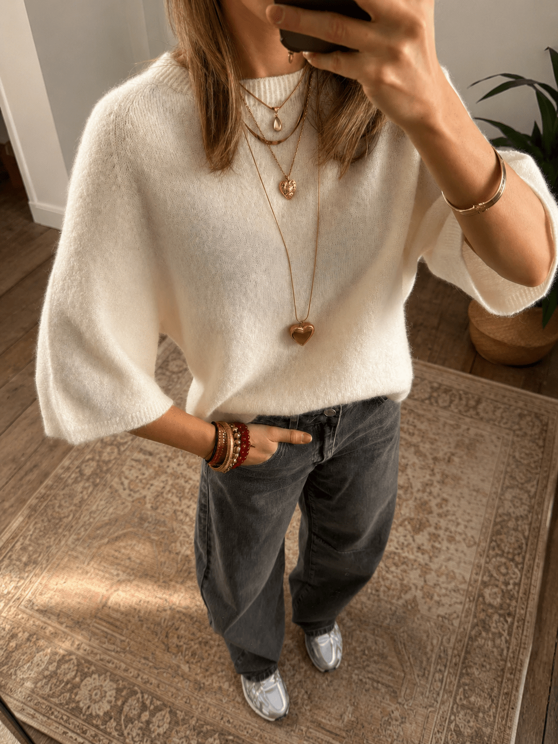 Bella knit white - Project 35