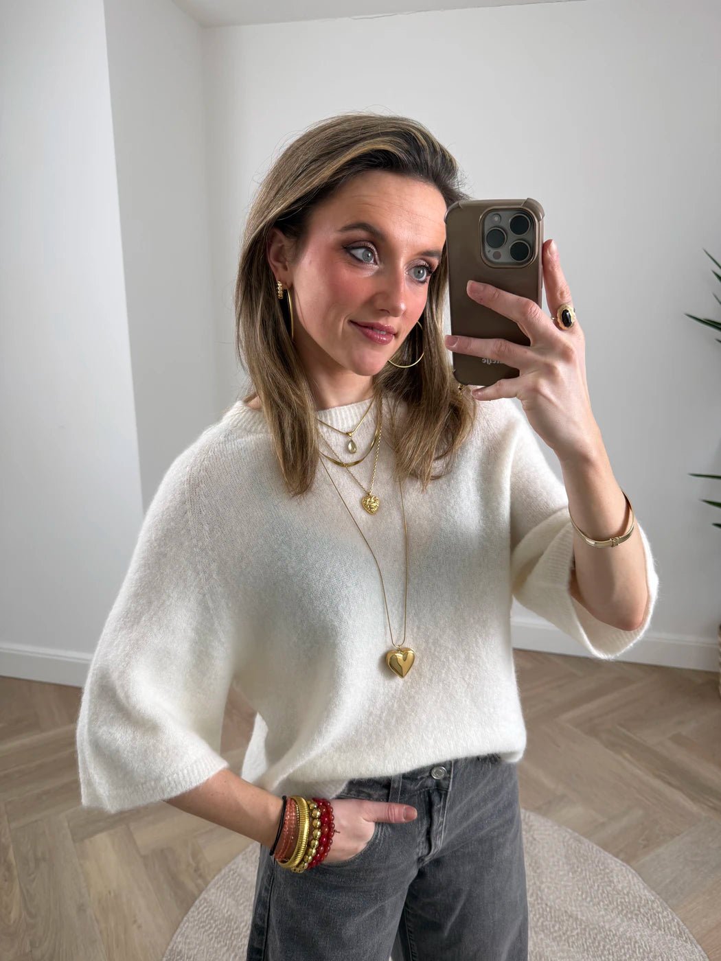 Bella knit white - Project 35