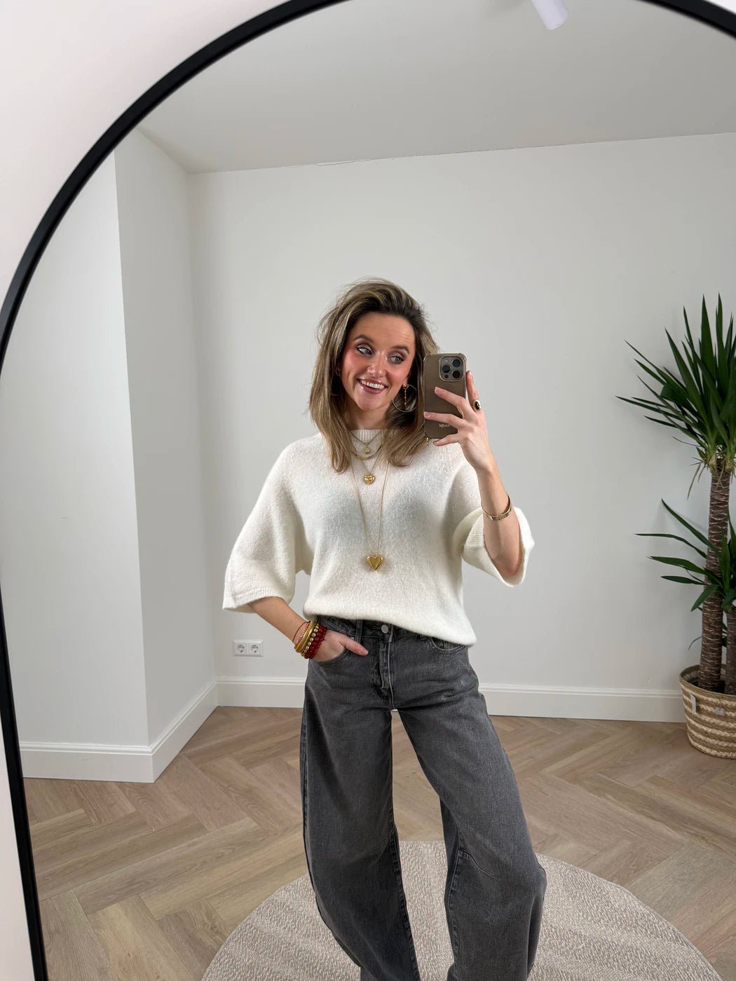 Bella knit white - Project 35