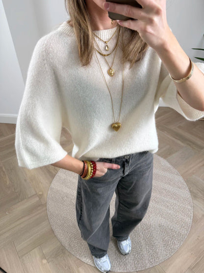 Bella knit white - Project 35