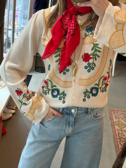 Billie vestje geborduurd - Project 35