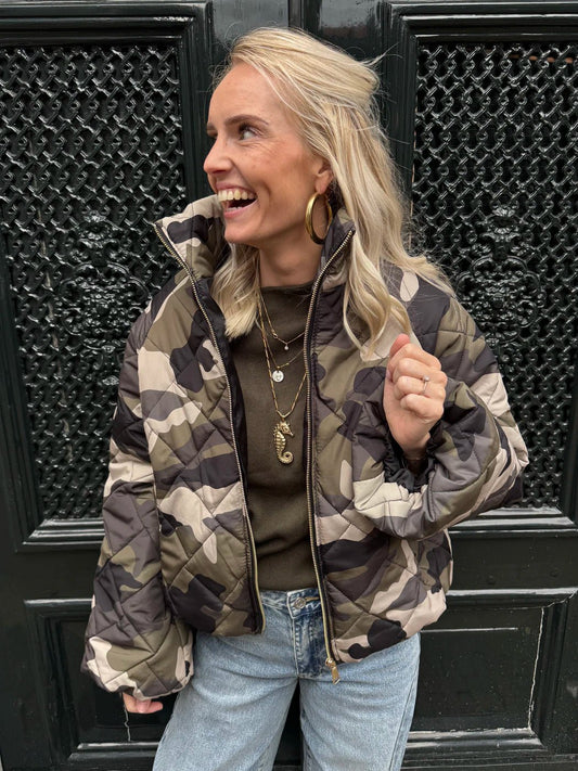 Billy army puffer jacket - Project 35