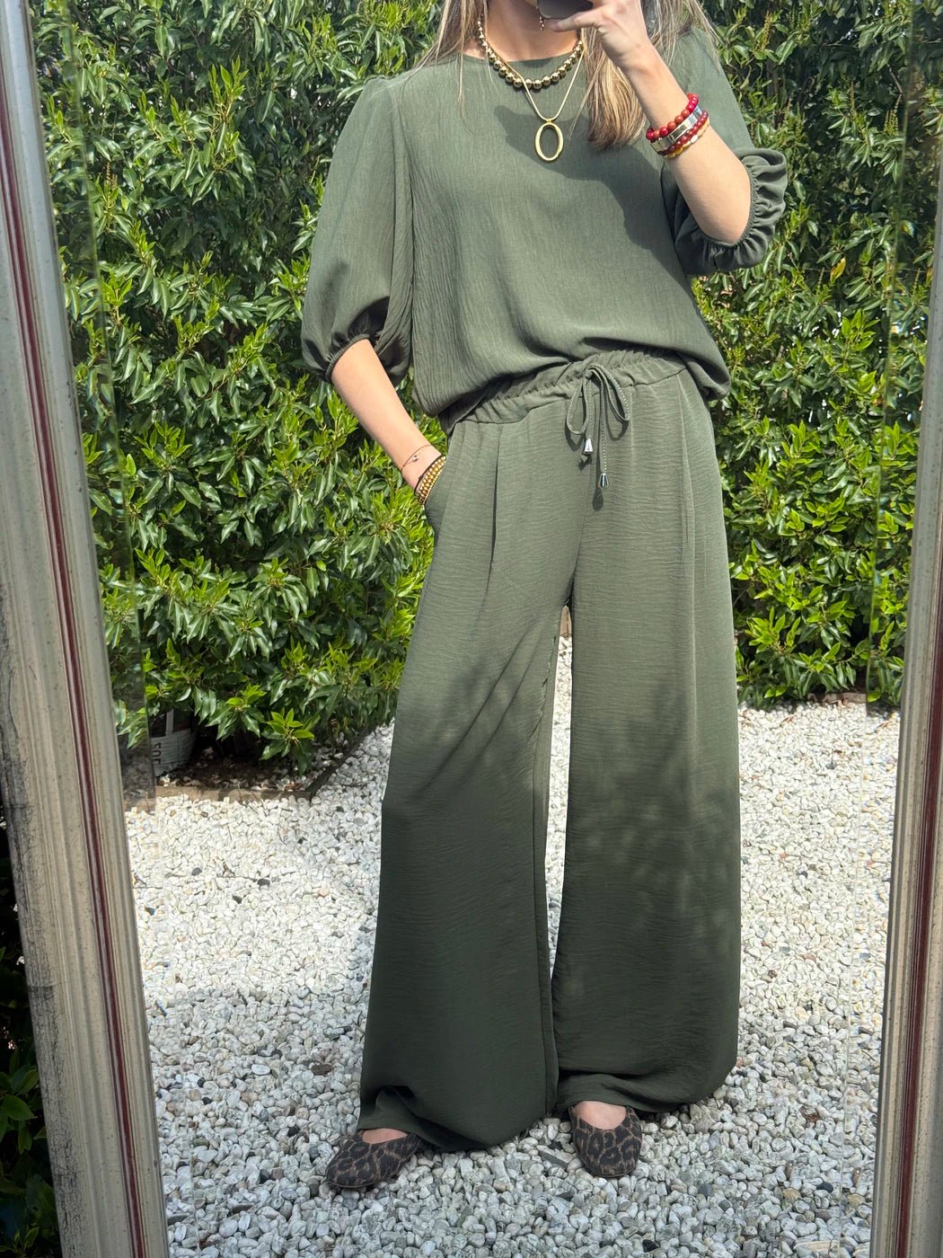 Bonnie co - ord set groen - Project 35