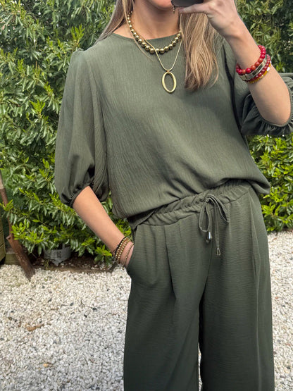 Bonnie co - ord set groen - Project 35