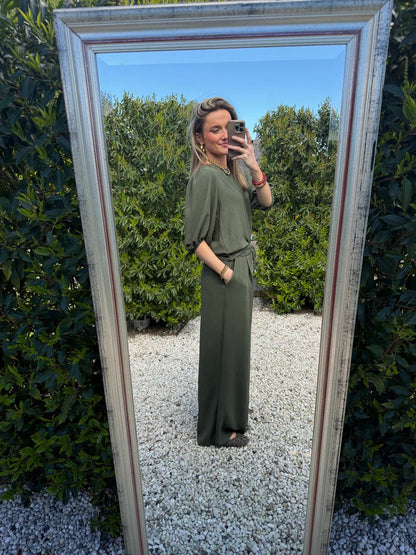 Bonnie co - ord set groen - Project 35