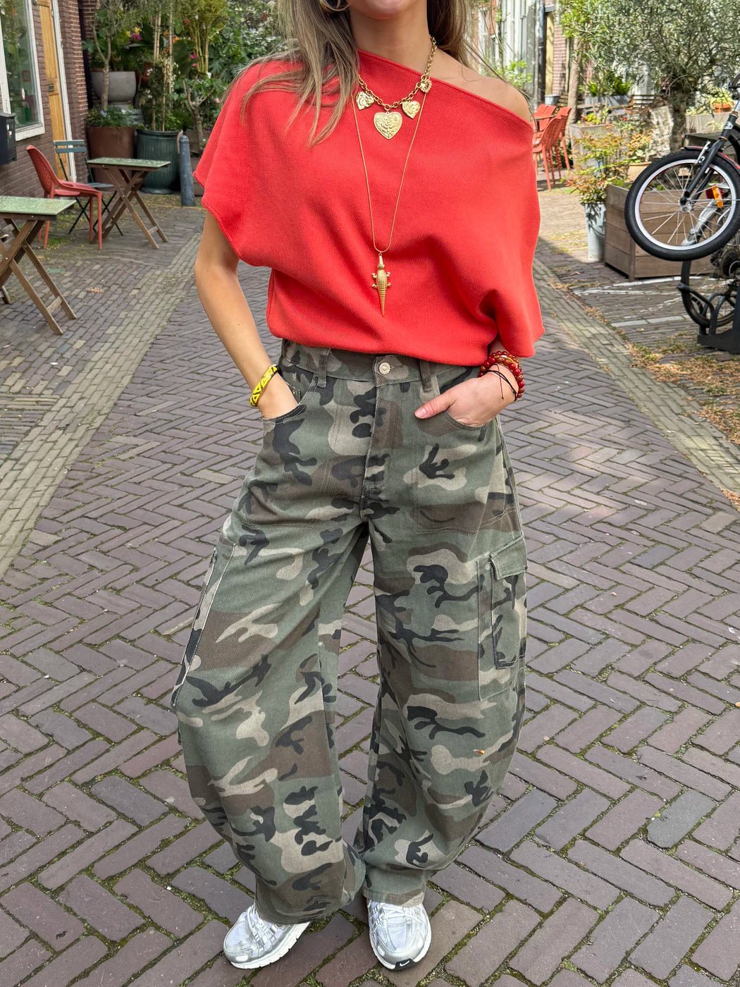 Camo barrel jeans - Project 35