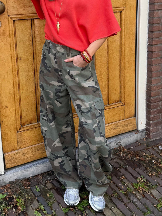 Camo barrel jeans - Project 35