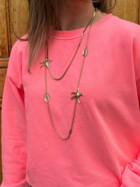 Capri ketting lang goud - Project 35