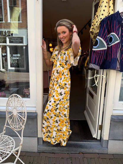Capri lemon maxi dress - Project 35