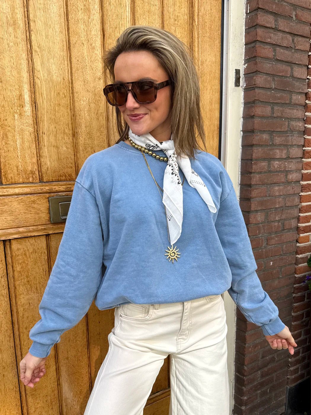 Cato sweater blue - Project 35