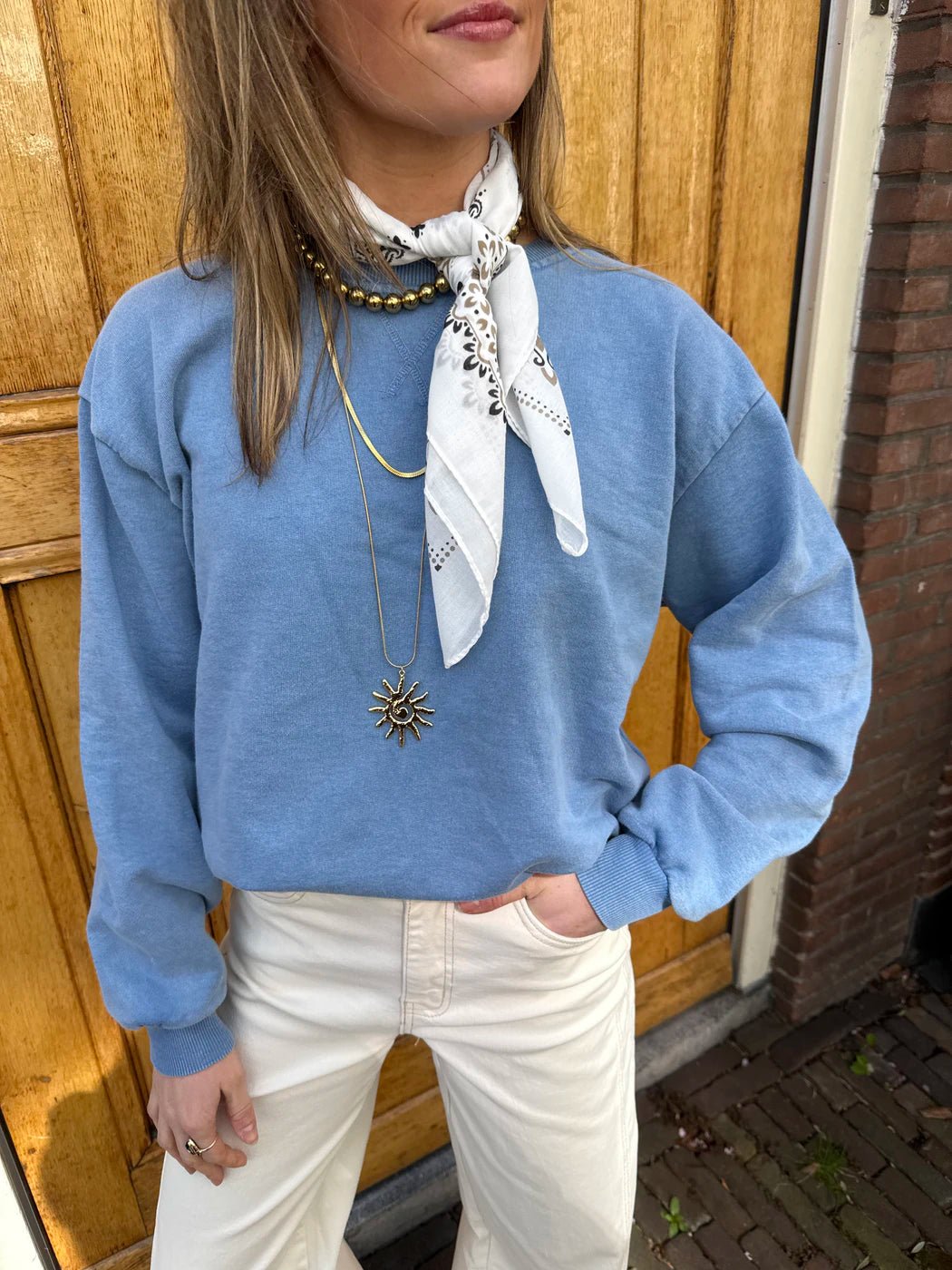 Cato sweater blue - Project 35
