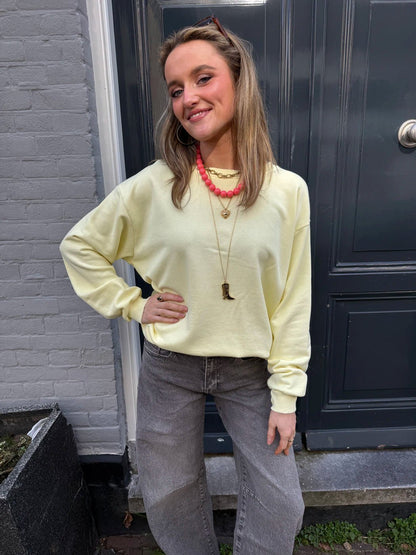 Cato sweater butter yellow - Project 35
