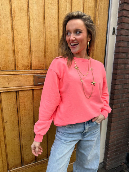Cato sweater coral - Project 35