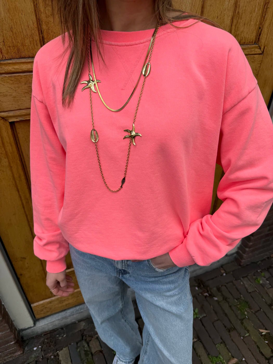 Cato sweater coral - Project 35