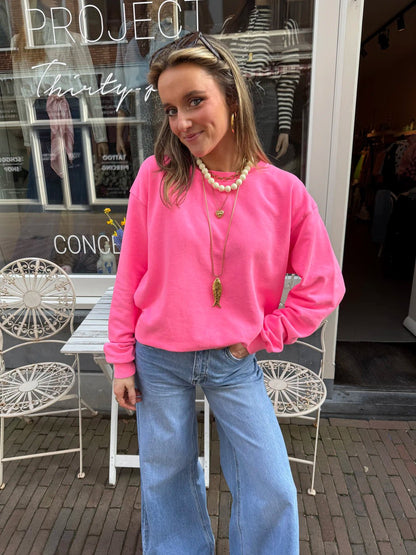 Cato sweater hot pink - Project 35