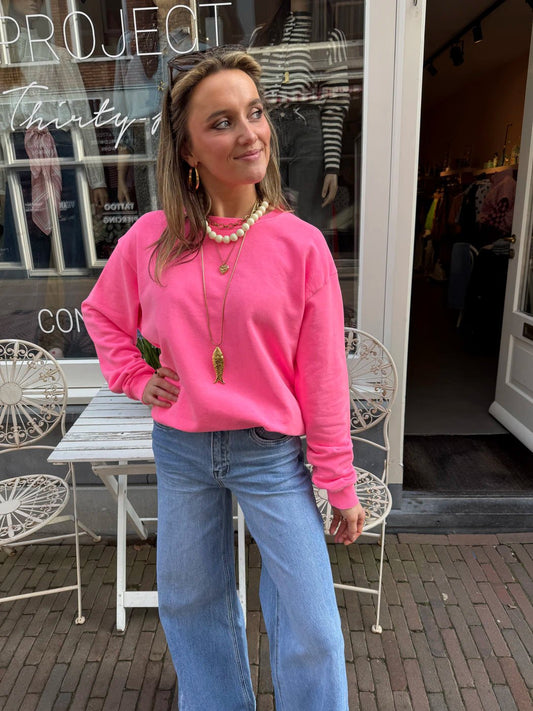 Cato sweater hot pink - Project 35